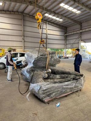 Qualité Airbags de lancement de haut de spécifications bateau en caoutchouc de corde 4-12 couches 1.8*12m usine