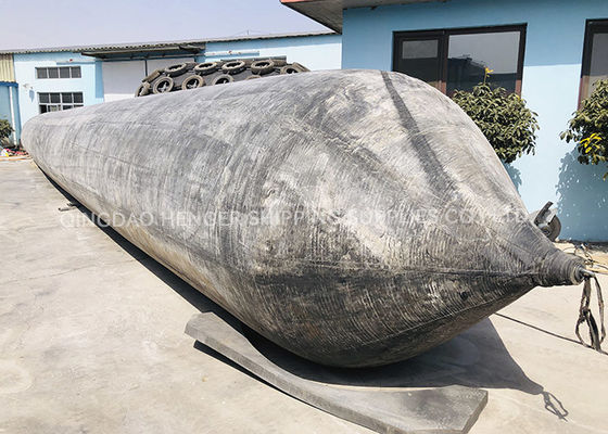 Qualité Marine Rubber Airbag with Wear Indicator Layer for 0.8-3 M Diameter and 4-25 M Length Ship Launching usine