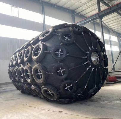 Qualité Le type l'amortisseur en caoutchouc pneumatique ISO17357 de Yokohama a délivré un certificat avec la chaîne usine